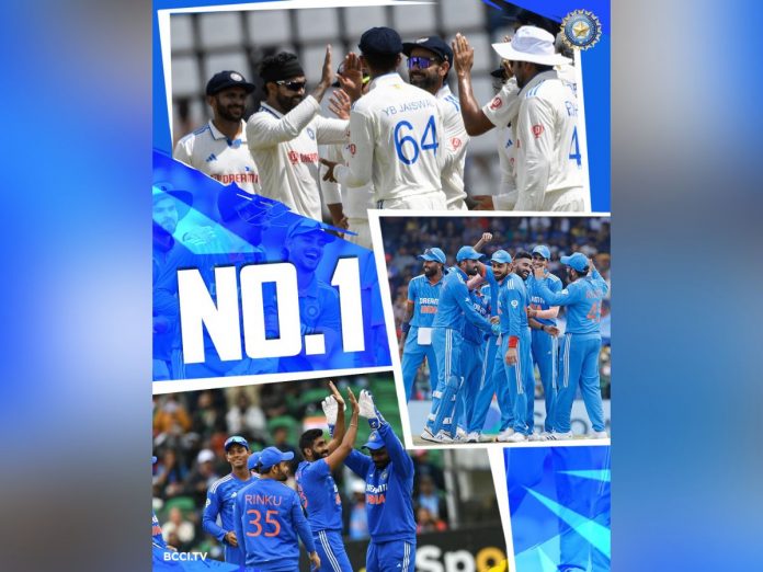 Indian Cricket Team ICC Ranking India tops in all three format