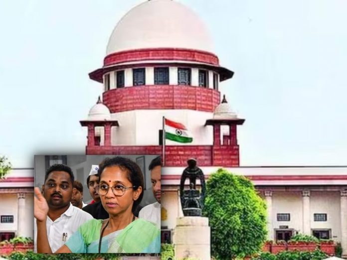 Im First Time Came In Supreme Court Supriya Sule Say To Media