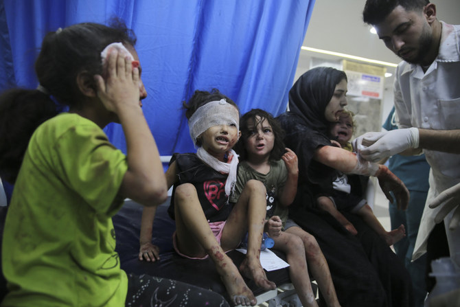 israel palestine war injured kids