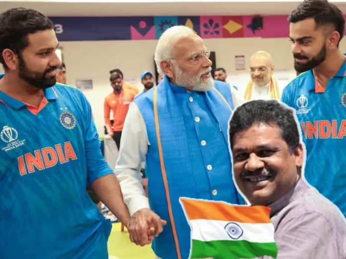 Narendra Modi Meet to team india At dressing room