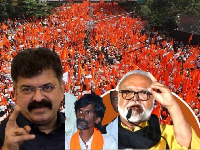 Jitendra Awhad Agressive On Chhagan Bhujbal About maratha And Obc In Violence