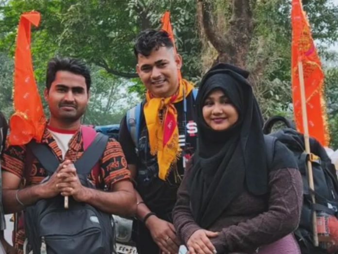 Muslim Girl Shabnam Shaikh Walk From mumbai To Ayodhya For prabhu shree ram pray