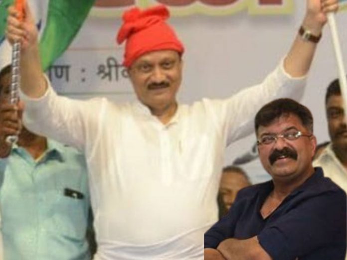 Ajit Pawar And Jitendra Awhad Between Fight About His belly Fat