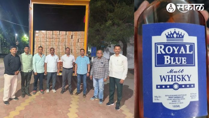 Liquor worth Rs 43 lakh seized in Nashik district